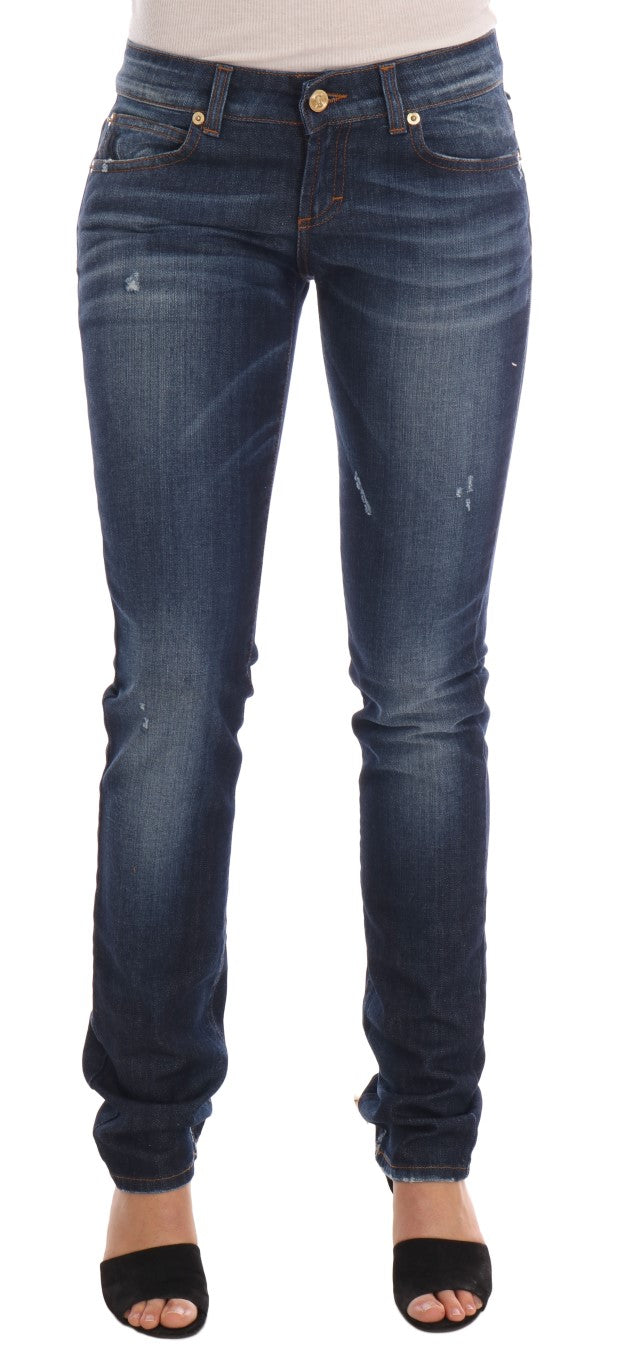 John Galliano Jean skinny taille basse élégant