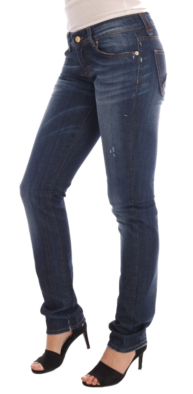 John Galliano Jean skinny taille basse élégant