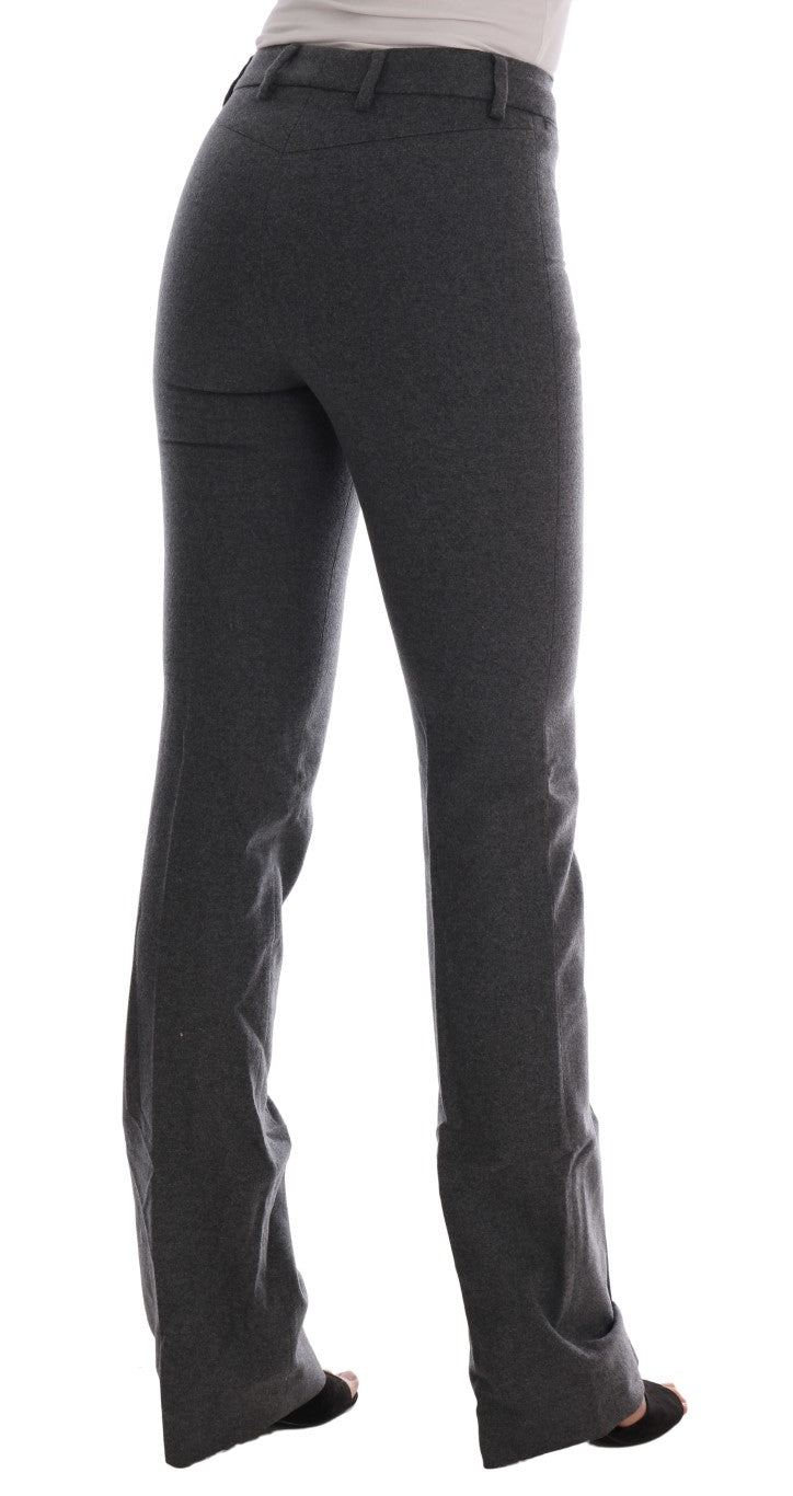 Ermanno Scervino Pantalon Habillé Chic Gris - Elégance Raffinée