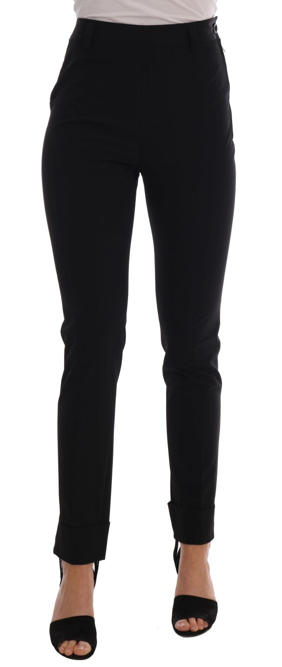 Ermanno Scervino Legging étrier noir élégant