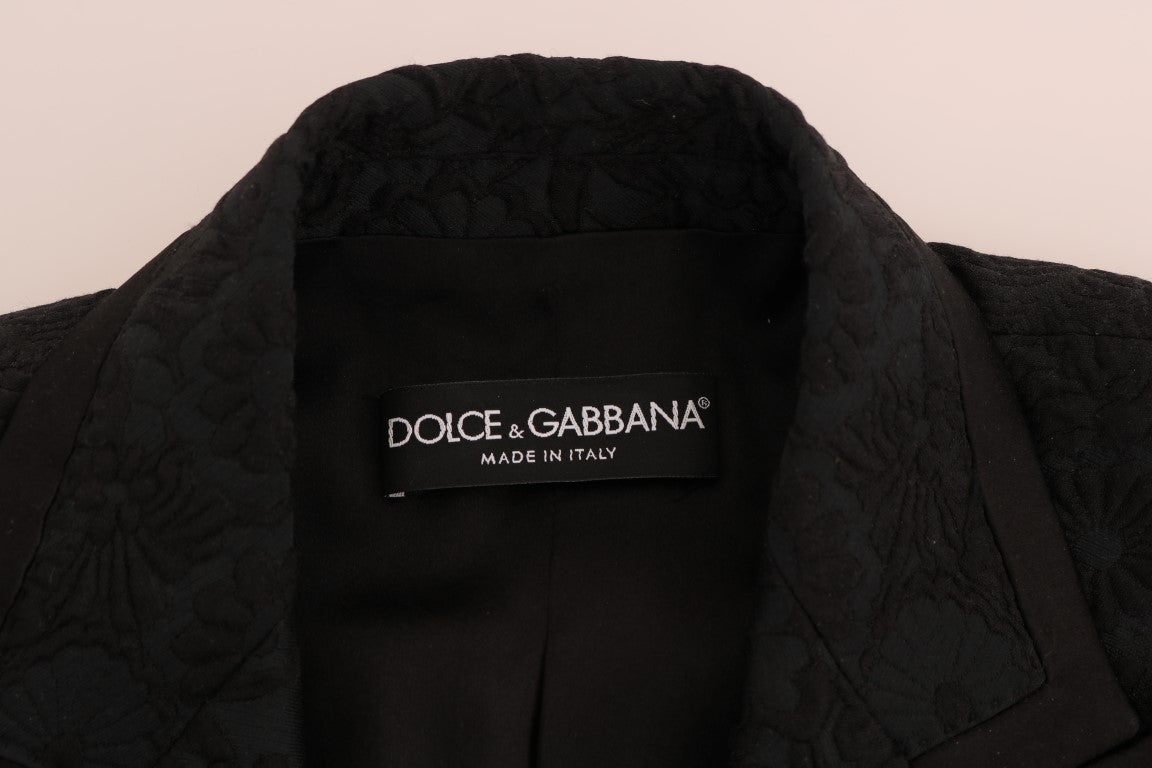 Dolce &amp; Gabbana Veste blazer en cristal floral enchanté