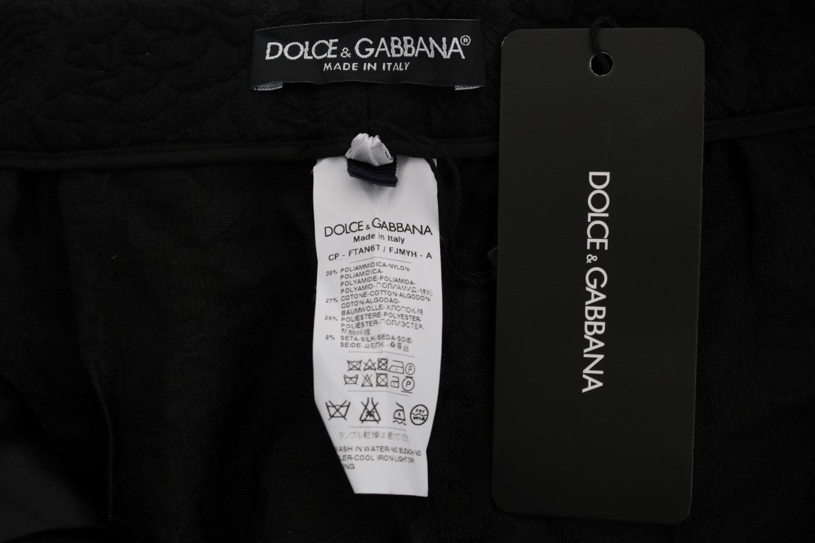 Dolce &amp; Gabbana Short habillé élégant en brocart floral