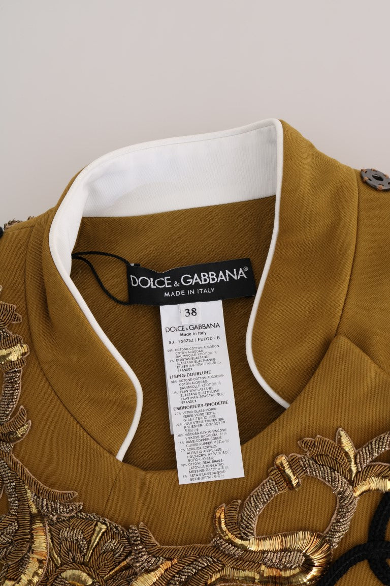 Dolce &amp; Gabbana Débardeur avec croix en cristal orné du défilé