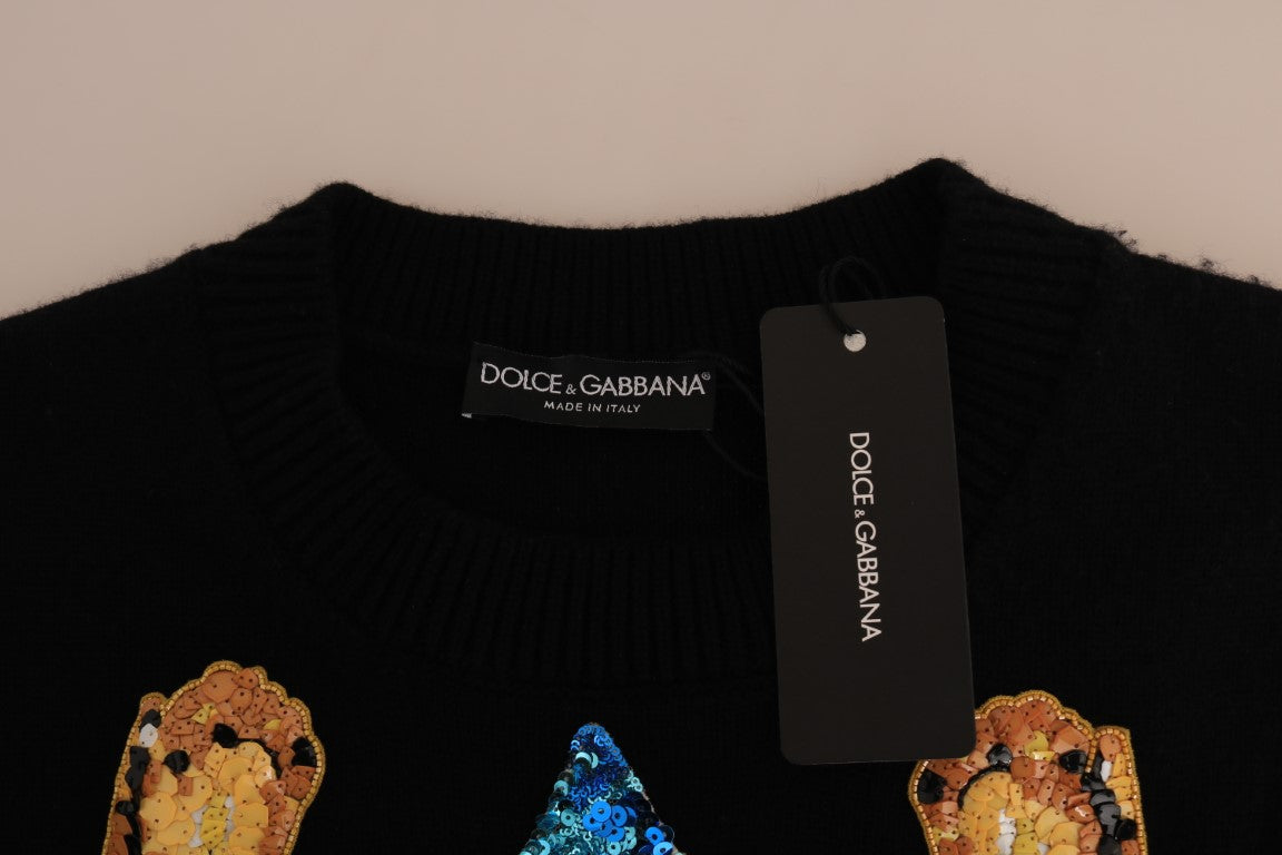 Dolce &amp; Gabbana Pull en cachemire élégance enchantée