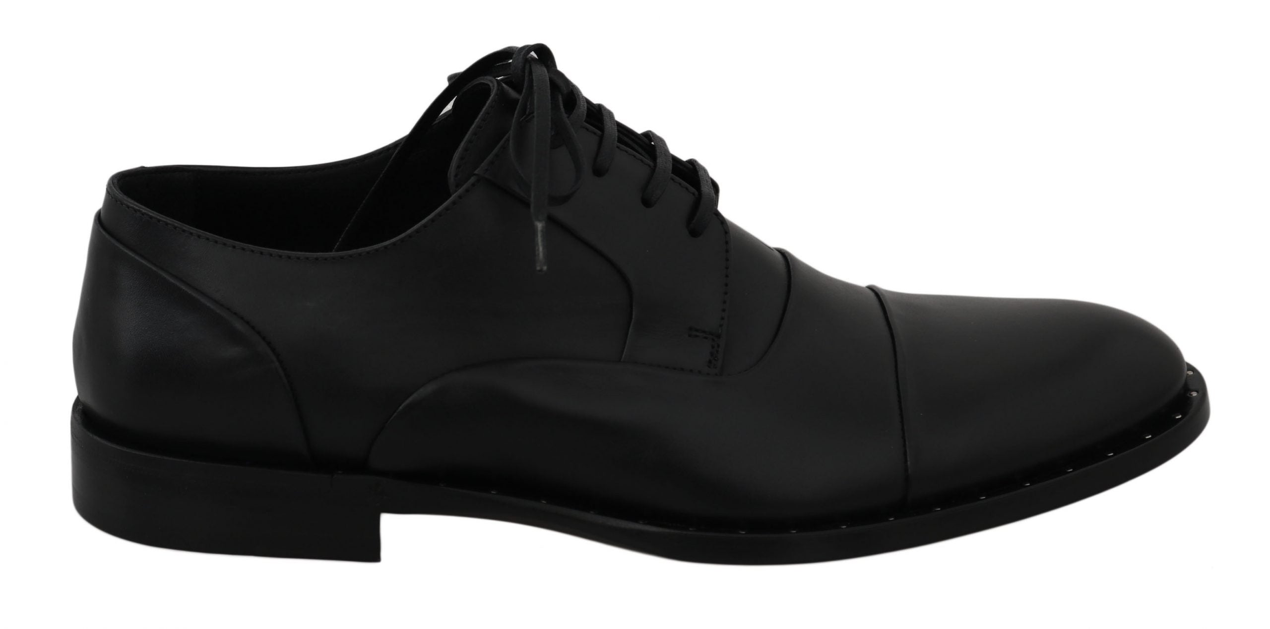 Dolce &amp; Gabbana Chaussures habillées élégantes en cuir noir