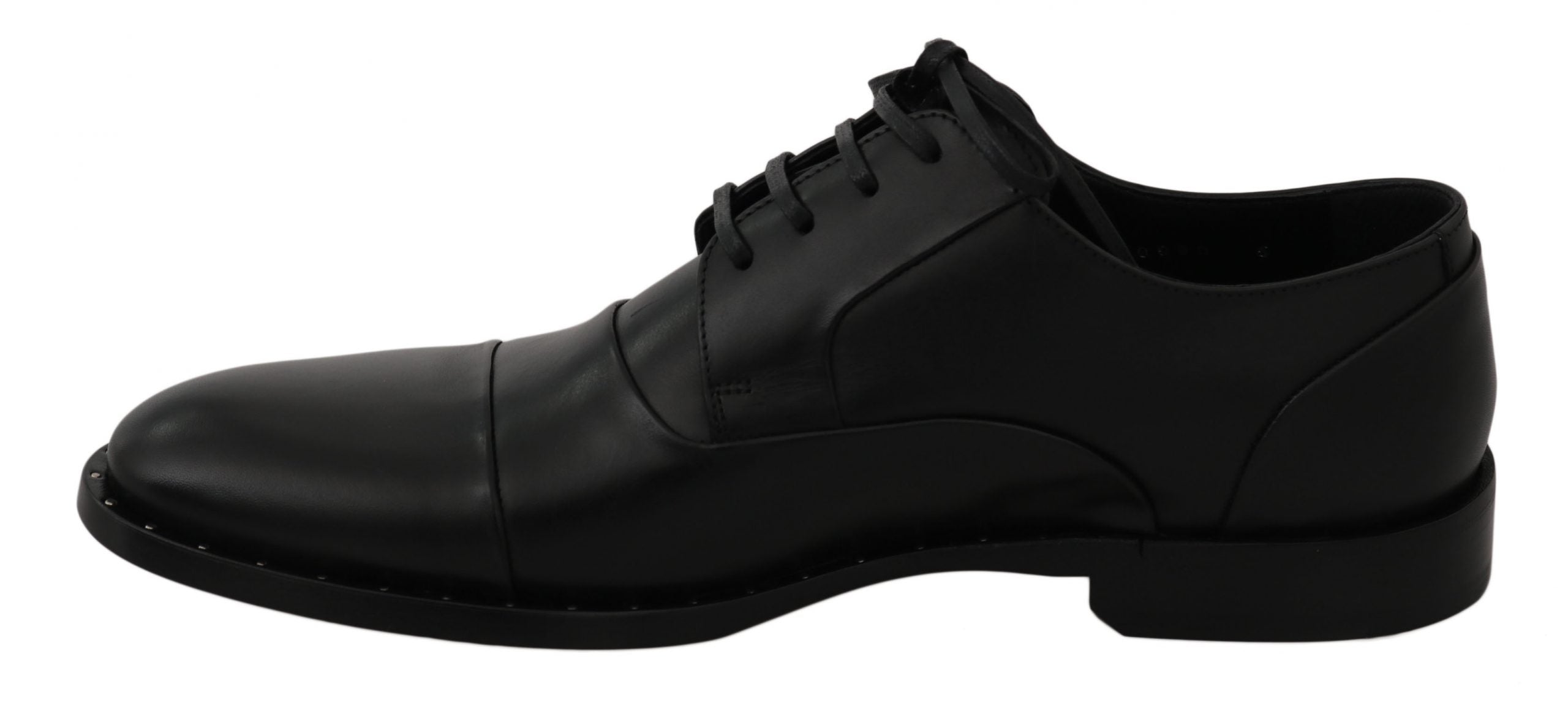 Dolce &amp; Gabbana Chaussures habillées élégantes en cuir noir