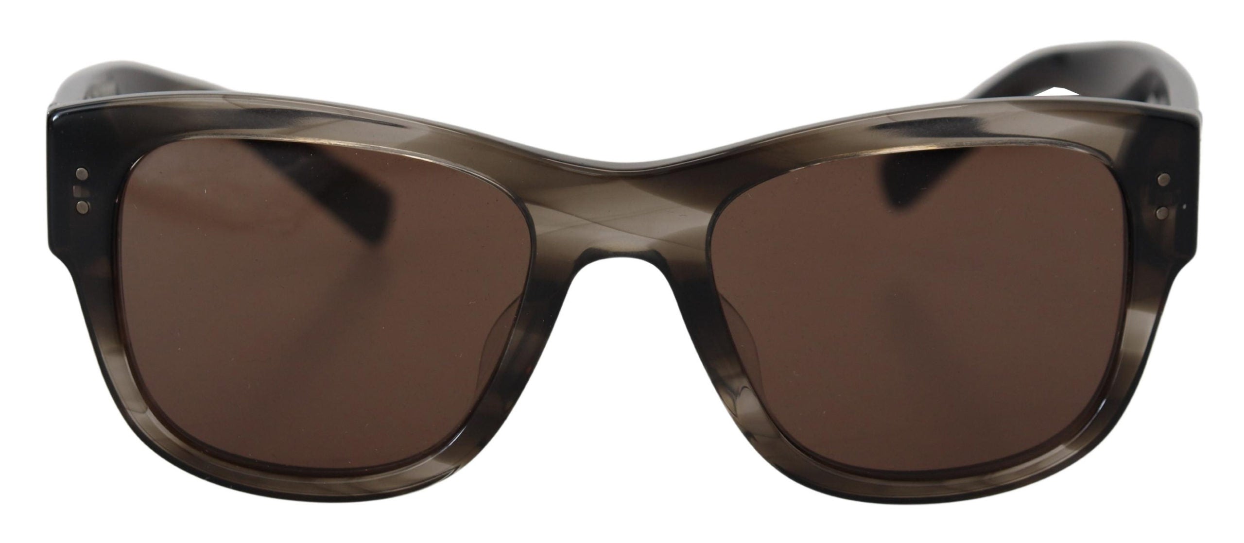 Lunettes de soleil femme Dolce &amp; Gabbana Chic marron dégradé