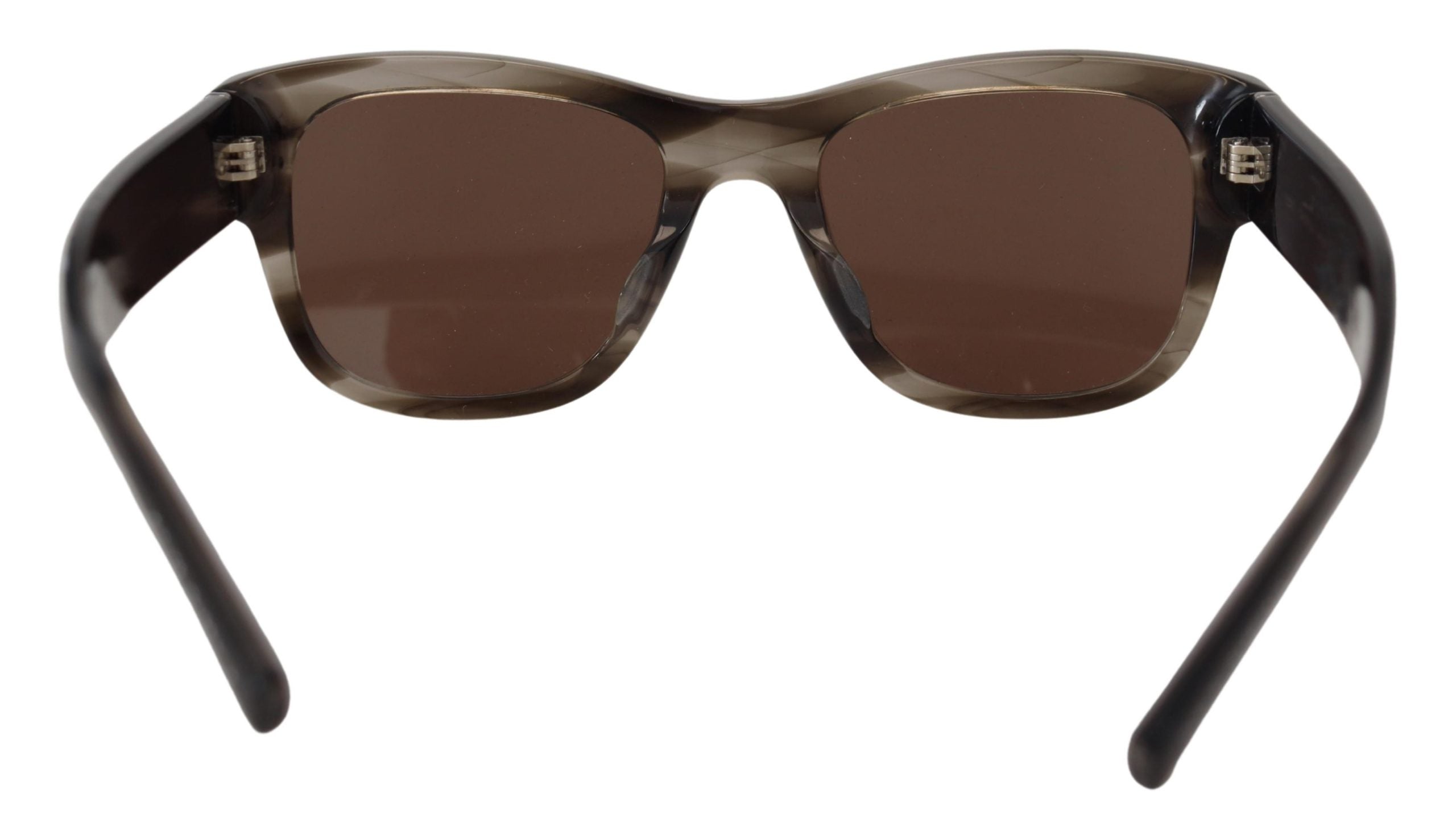 Lunettes de soleil femme Dolce &amp; Gabbana Chic marron dégradé