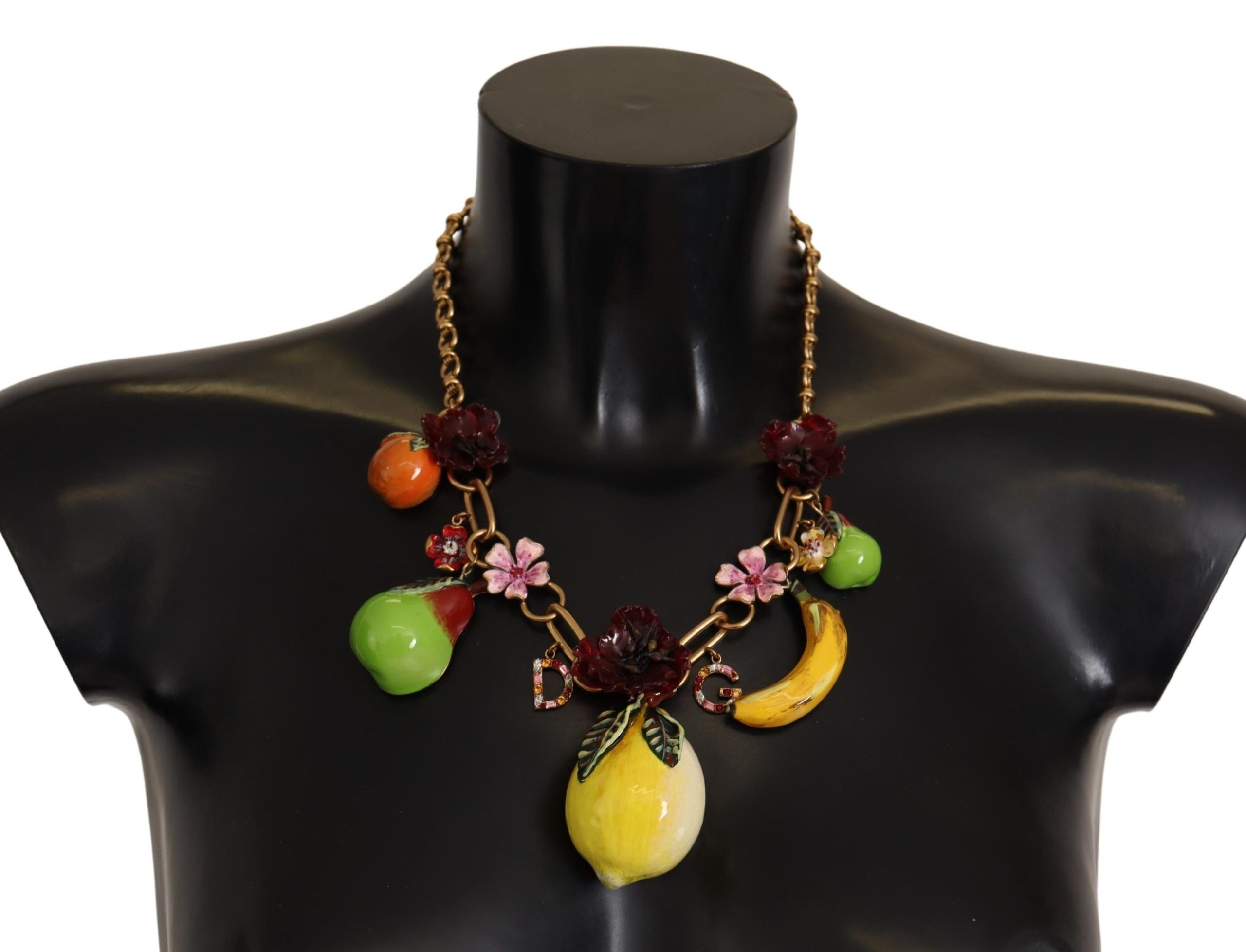 Collier de fruits de Sicile en or Dolce &amp; Gabbana Chic