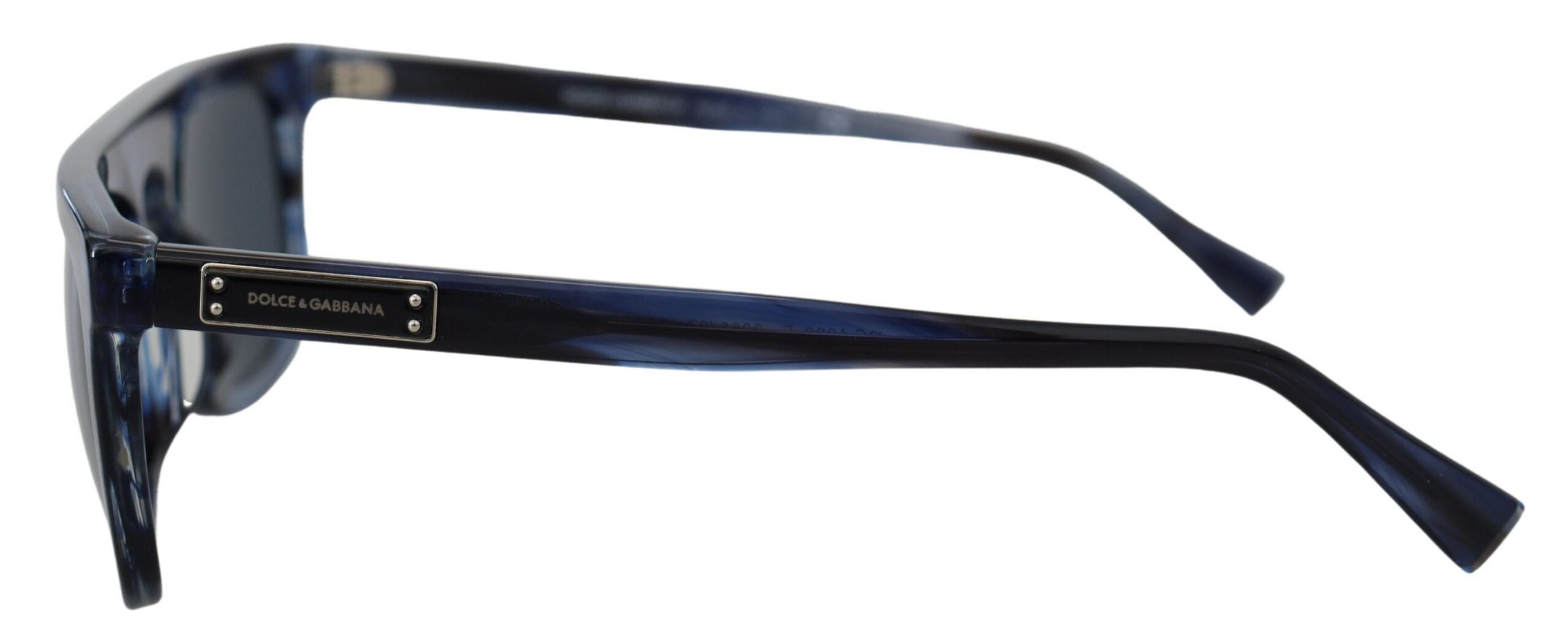 Lunettes de soleil à monture complète en acétate Dolce & Gabbana bleues DG4288