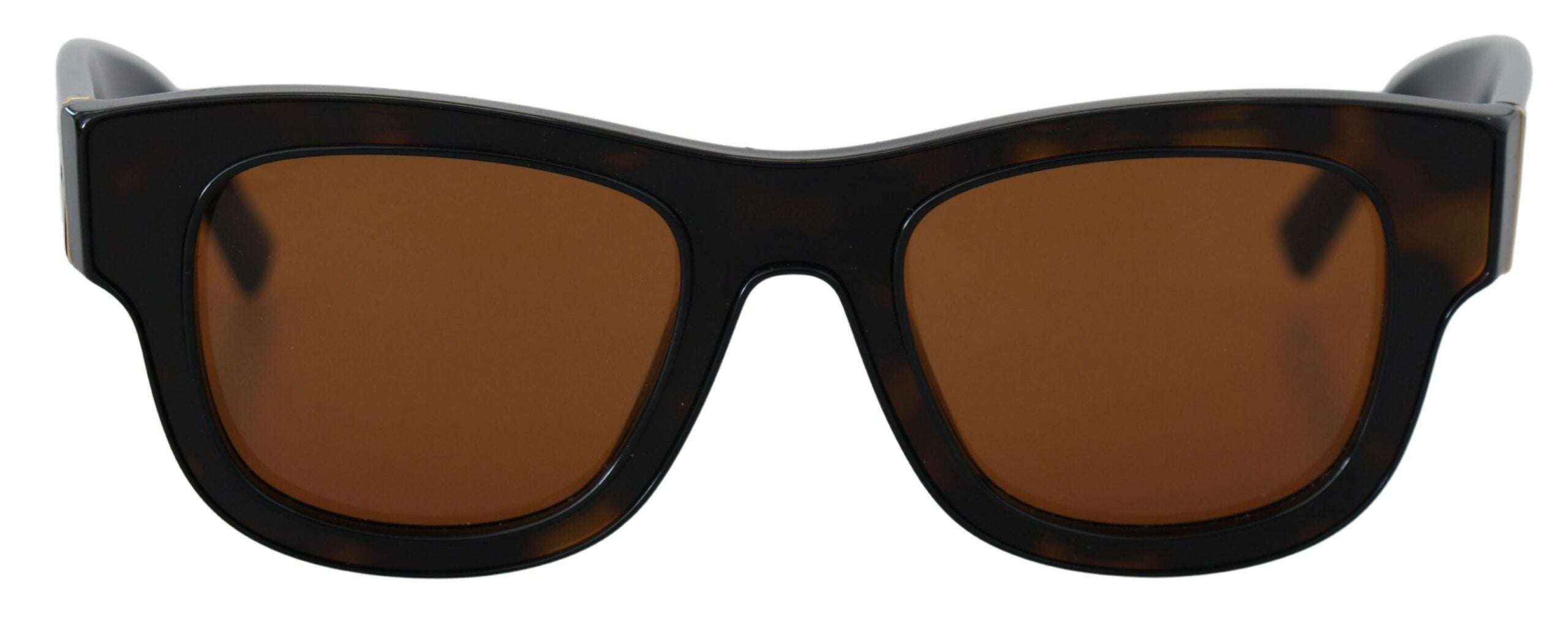 Lunettes de soleil chic en acétate marron Dolce &amp; Gabbana