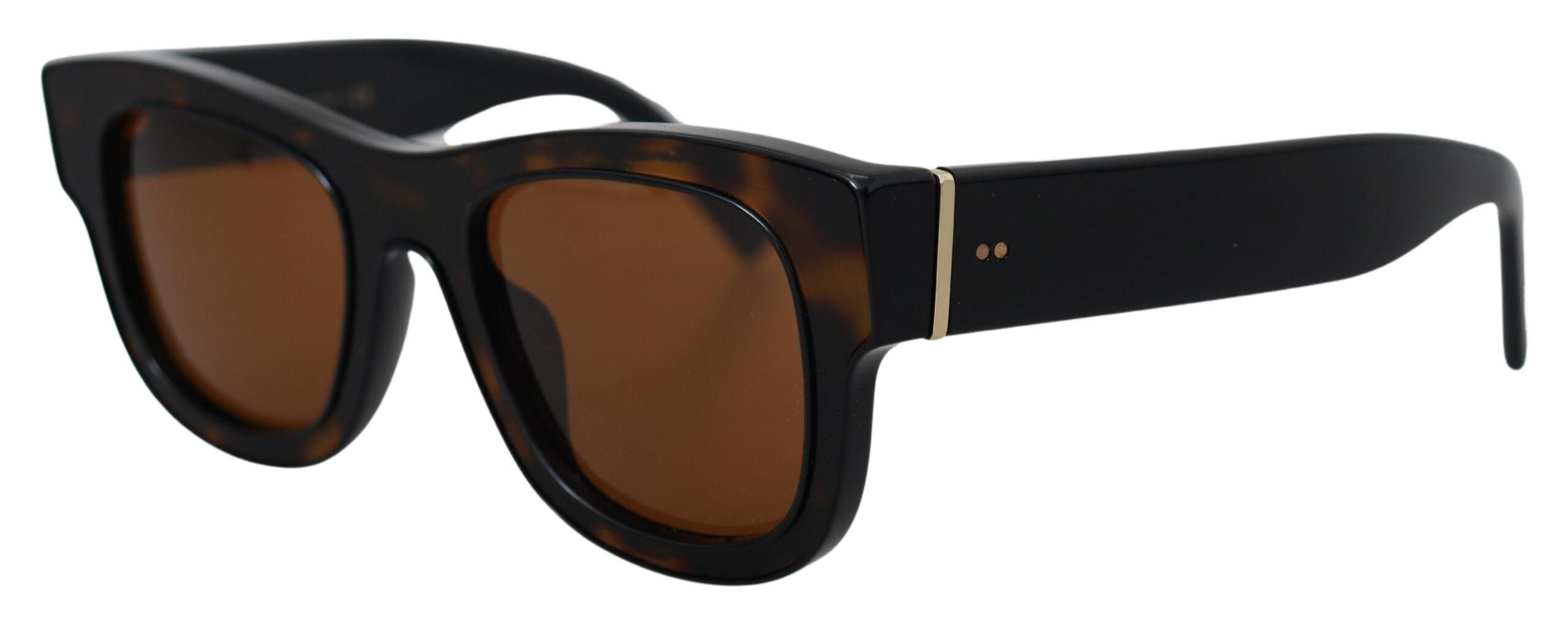 Lunettes de soleil chic en acétate marron Dolce &amp; Gabbana