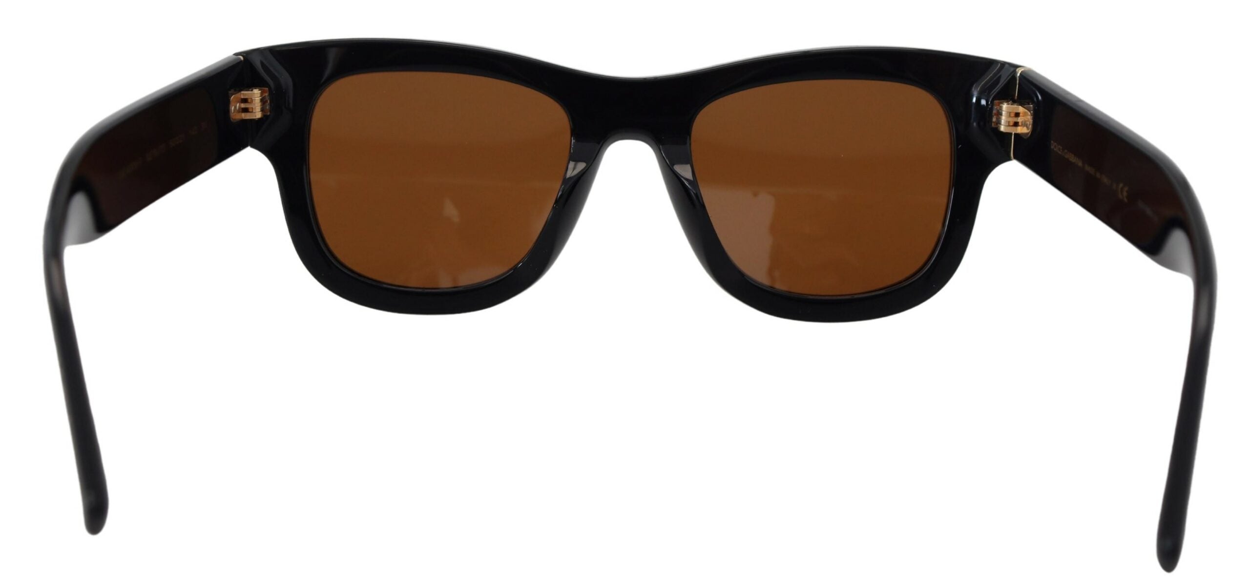 Lunettes de soleil chic en acétate marron Dolce &amp; Gabbana