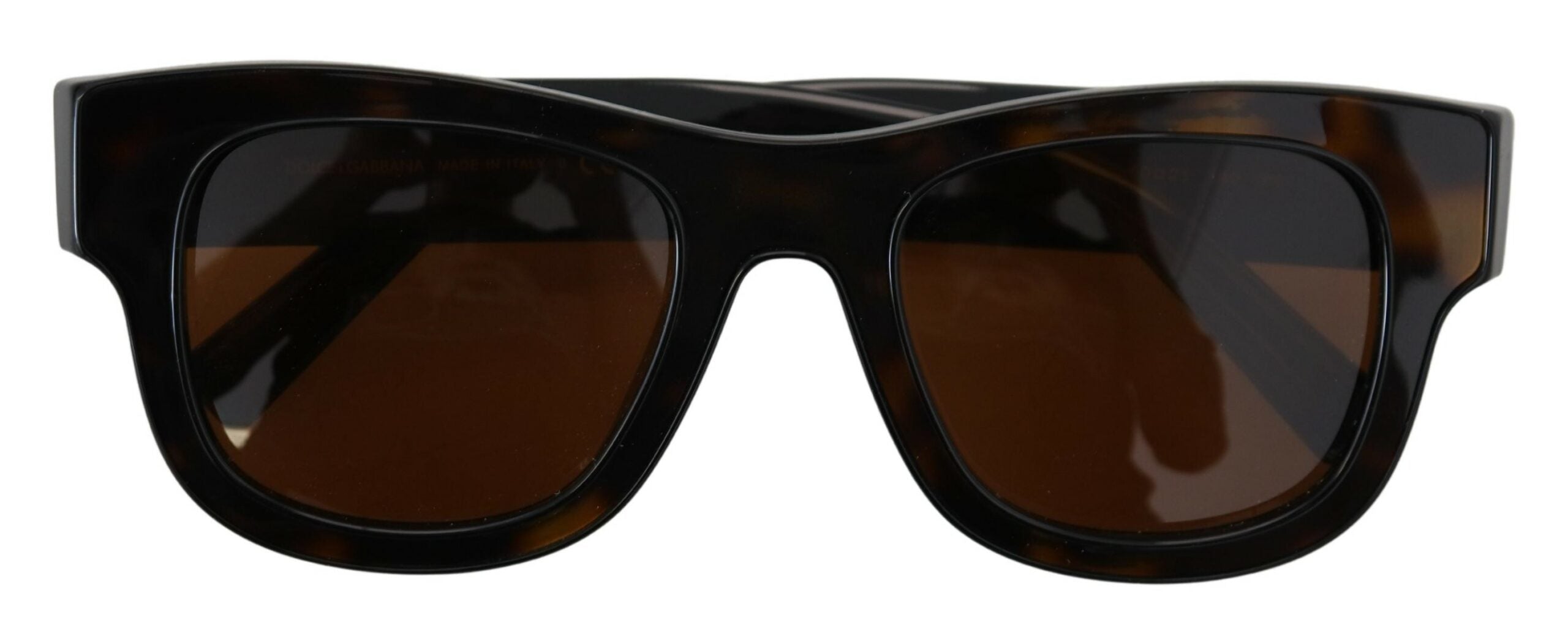 Lunettes de soleil chic en acétate marron Dolce &amp; Gabbana