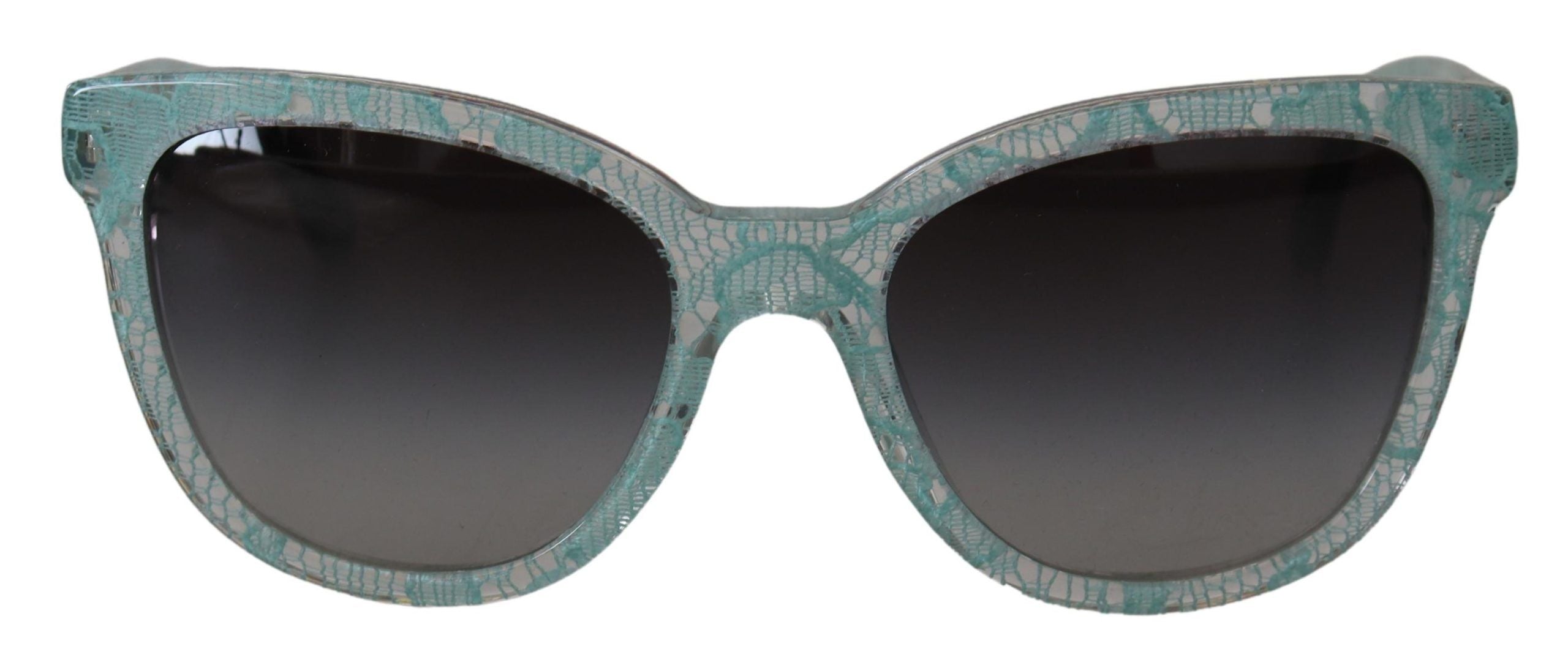 Dolce &amp; Gabbana Lunettes de soleil élégantes en dentelle sicilienne