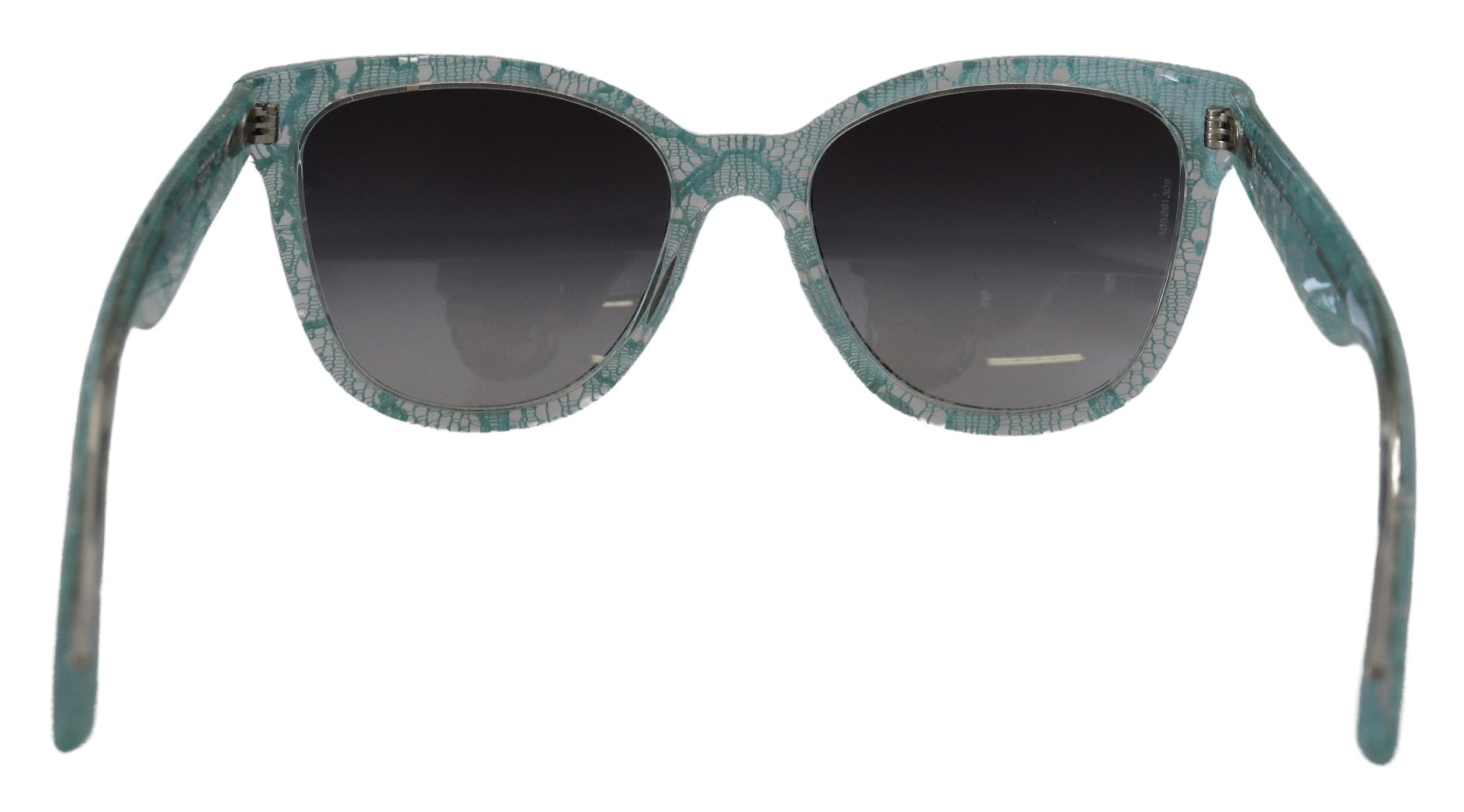 Dolce &amp; Gabbana Lunettes de soleil élégantes en dentelle sicilienne