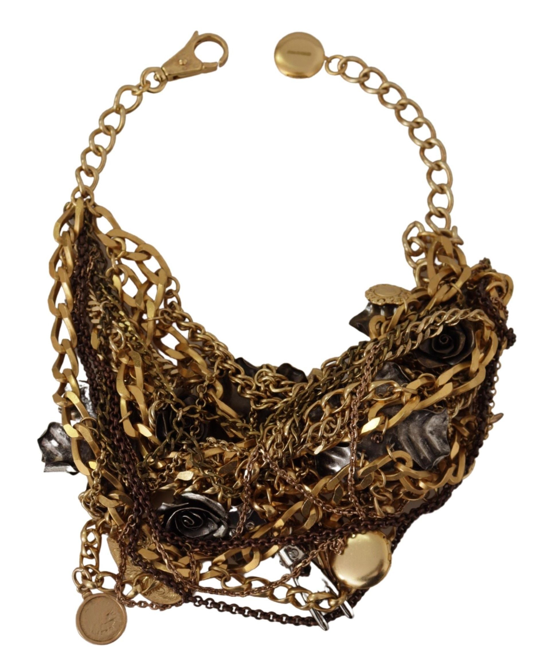 Collier tendance en or glamour sicilien Dolce &amp; Gabbana