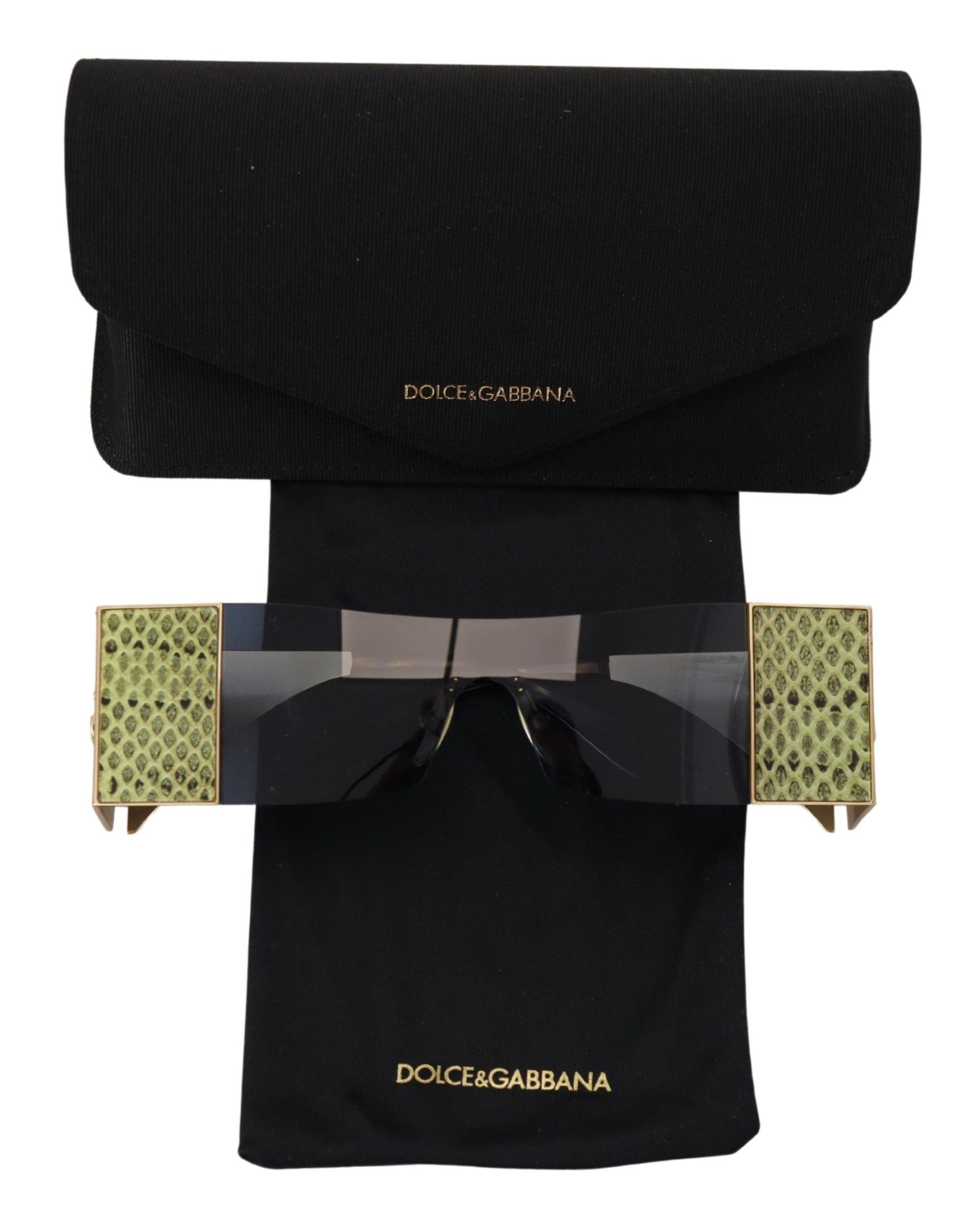 Lunettes de soleil élégantes à teinte métallique Dolce &amp; Gabbana