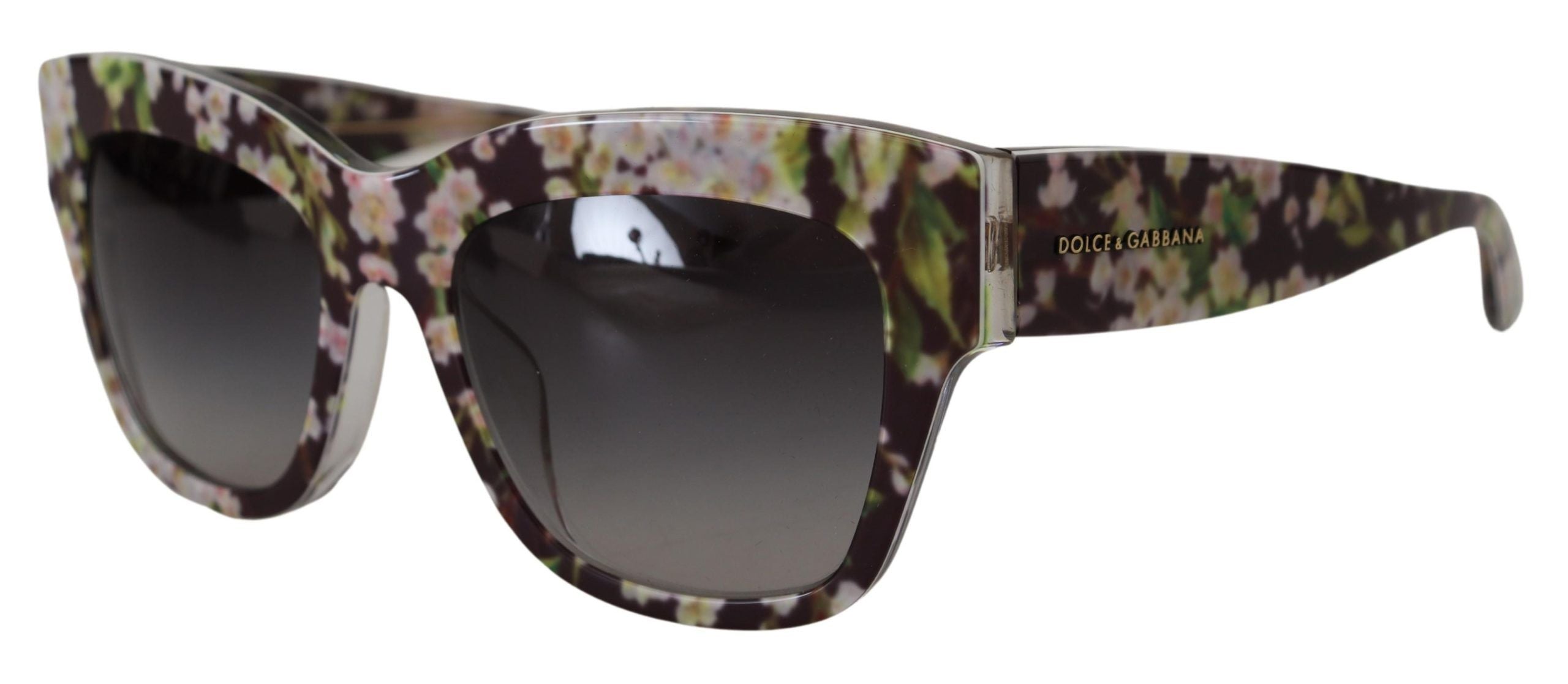 Dolce &amp; Gabbana Lunettes de soleil élégantes à dégradé multicolore