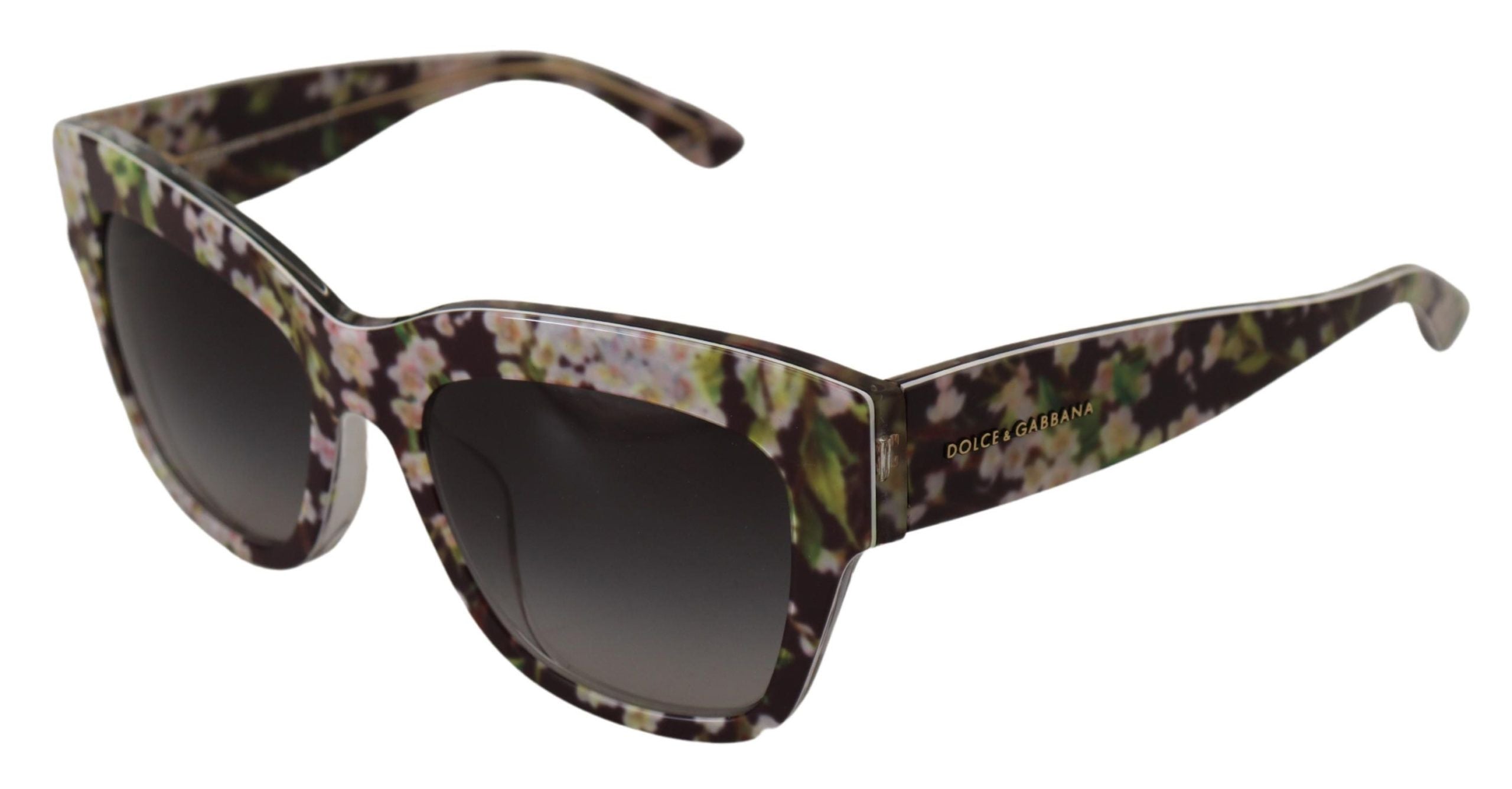 Dolce &amp; Gabbana Lunettes de soleil élégantes à dégradé multicolore