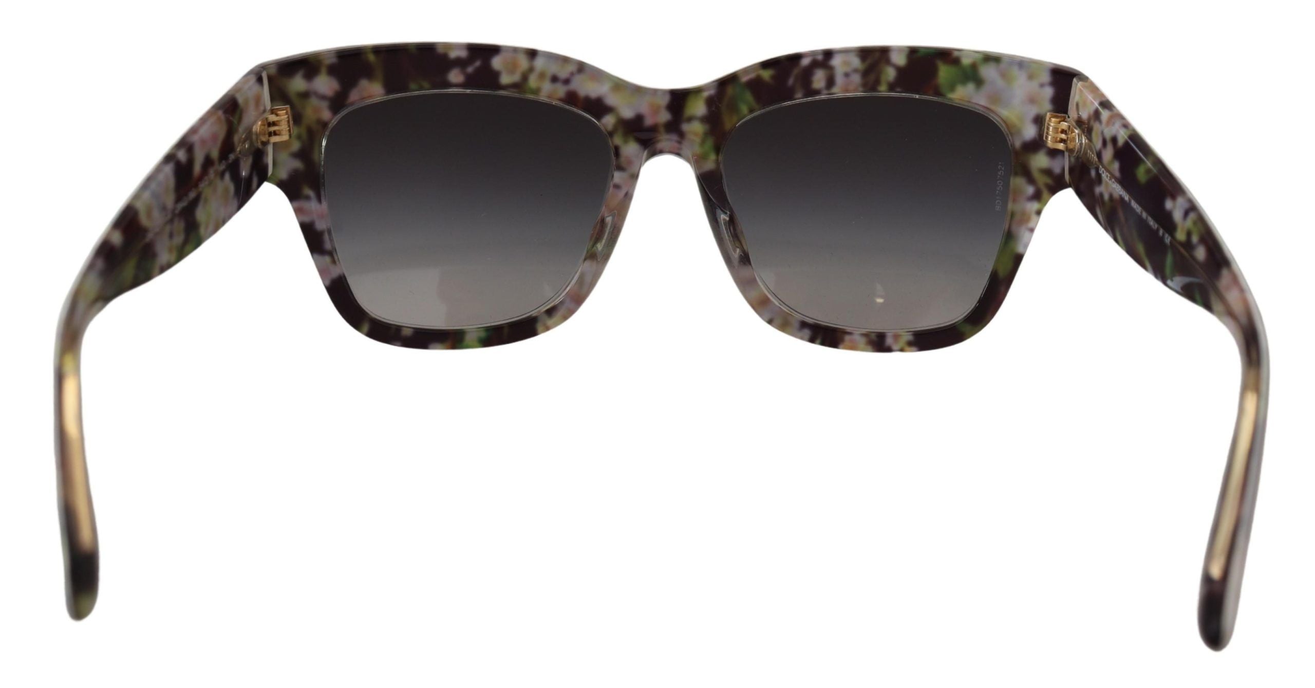 Dolce &amp; Gabbana Lunettes de soleil élégantes à dégradé multicolore