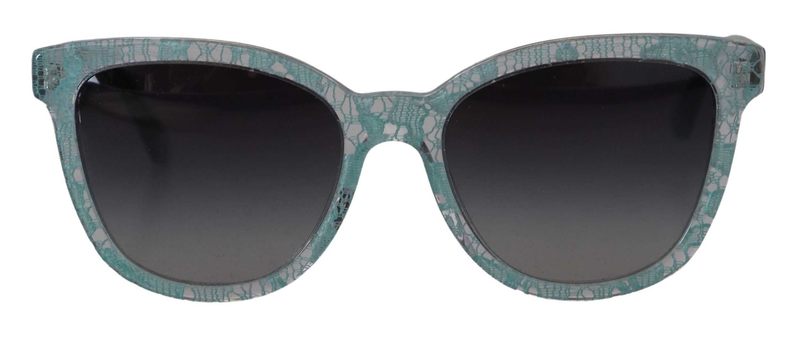 Lunettes de soleil en dentelle sicilienne infusées de cristaux Dolce &amp; Gabbana