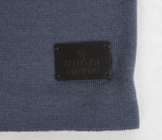 Bonnet en laine bleu bordeaux unisexe Gucci Casquette en tricot moyen