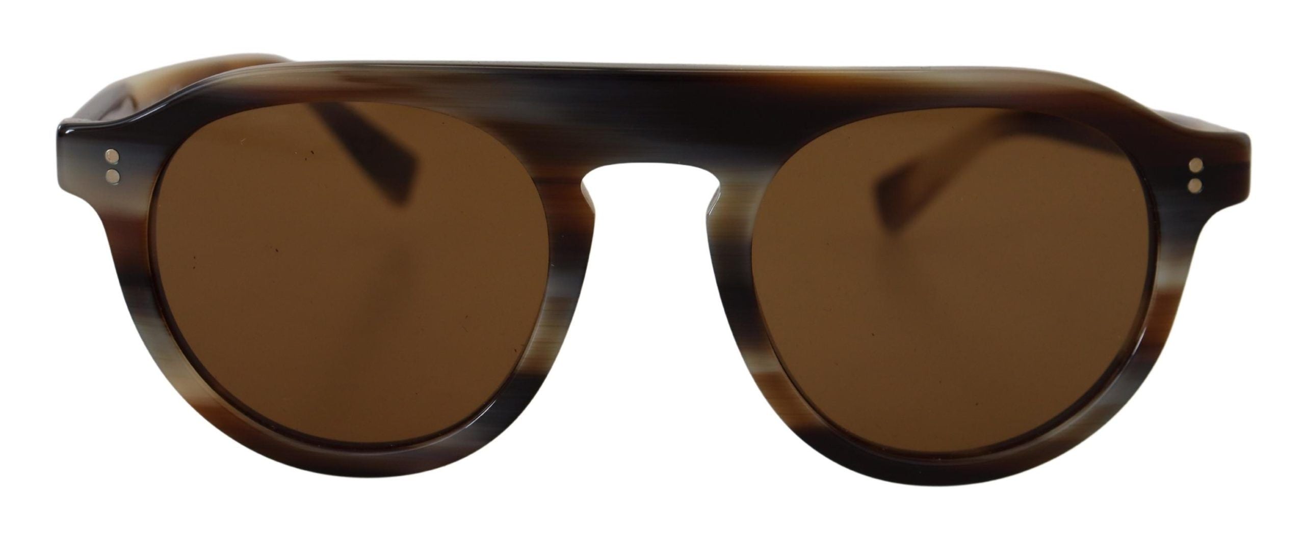 Lunettes de soleil unisexes intemporelles en écaille de tortue Dolce &amp; Gabbana