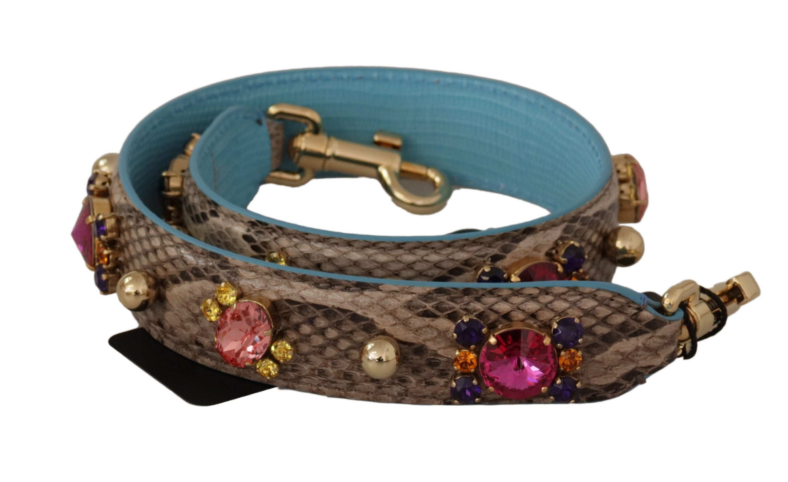 Dolce &amp; Gabbana Élégant accessoire de bandoulière en cuir python