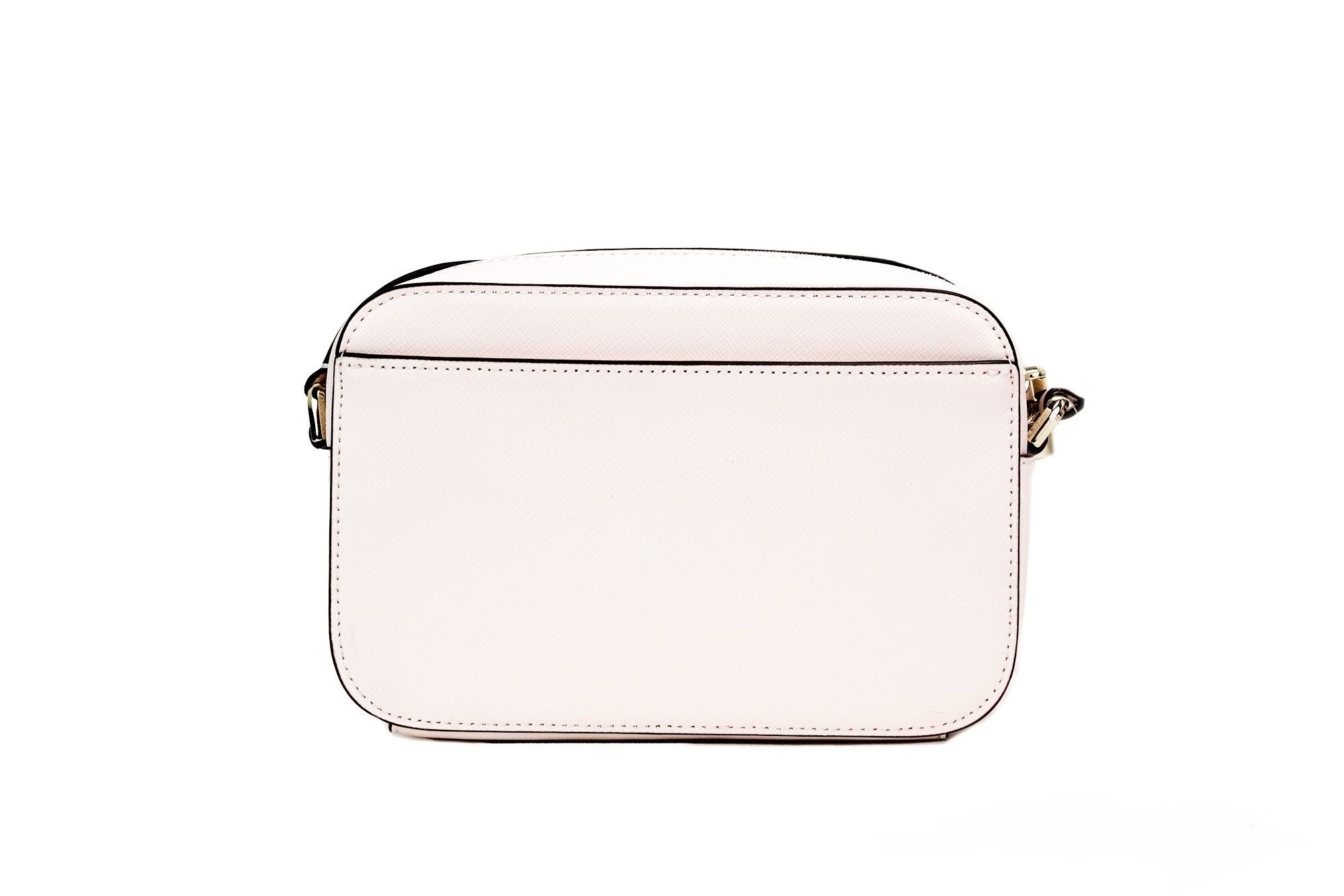 Kate Spade Staci Mini sac à main en cuir Saffiano rose clair