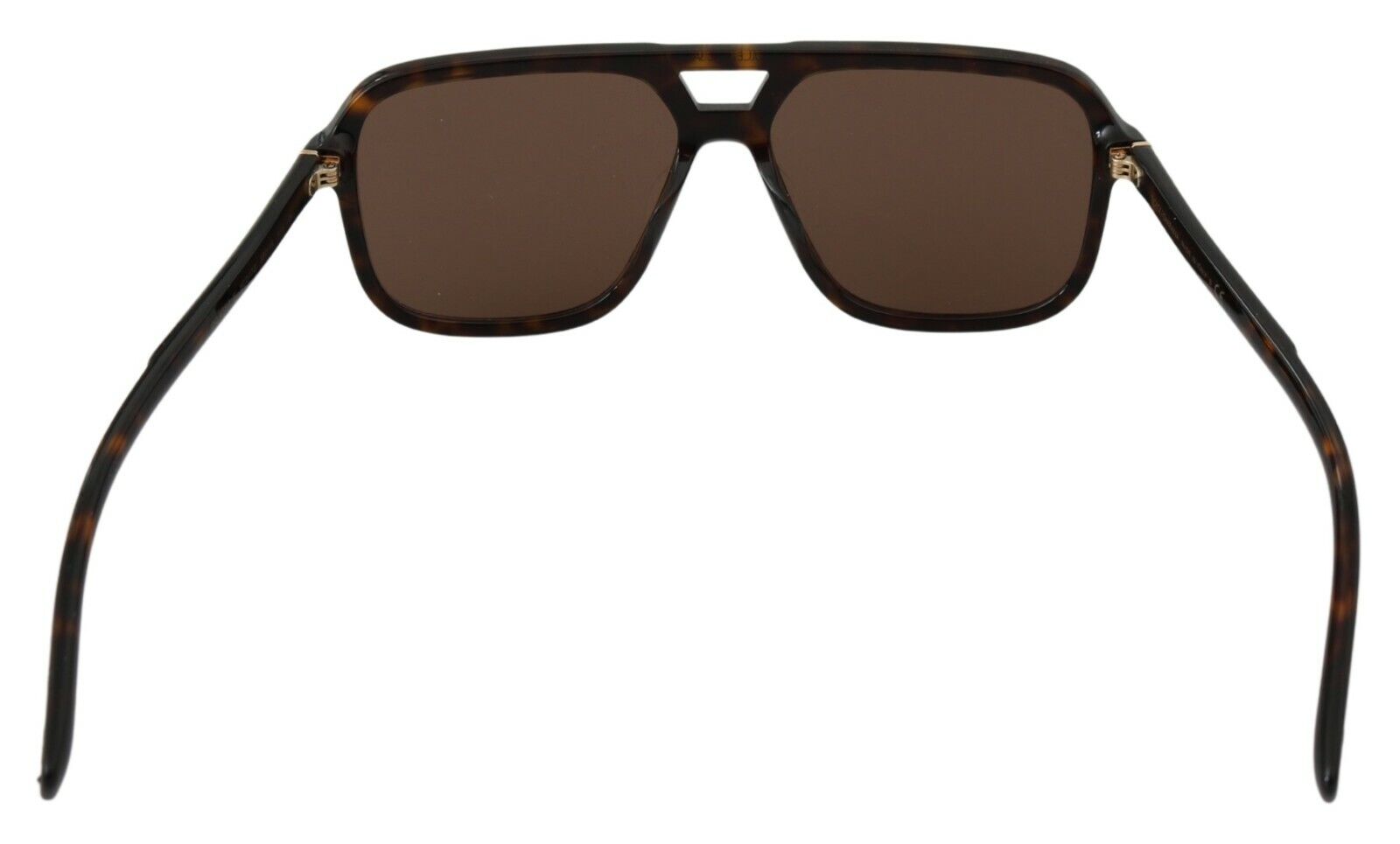 Dolce &amp; Gabbana Lunettes de soleil élégantes à motifs marron pour hommes