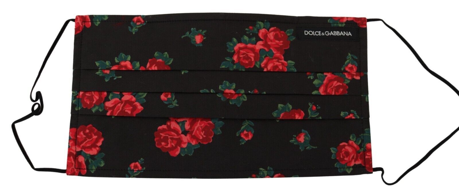 Dolce &amp; Gabbana Masque facial plissé en coton floral élégant